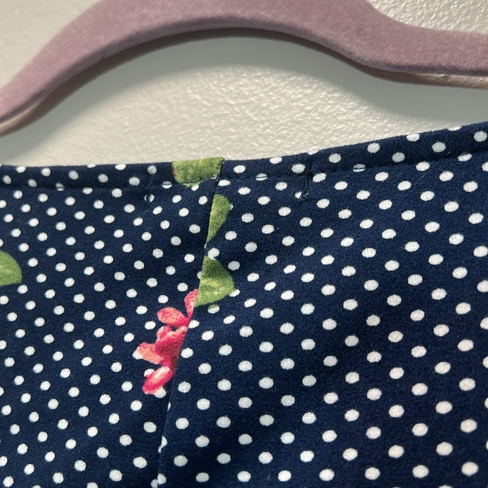 BeBop Blue Floral Mini Dress - Picture 8 of 11
